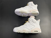 Nike air Jordan 6 Retro Gold Hoops (W) DH9696-100 - 4