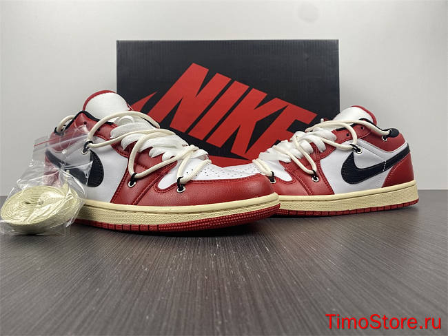Nike Air Jordan 1 Low Fragment x Travis Scott 553558-118 - 1