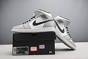 Nike Air Jordan 1 Mid Light Smoke Grey 554724-092 - 6