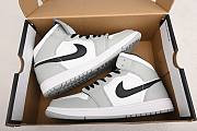 Nike Air Jordan 1 Mid Light Smoke Grey 554724-092 - 4