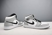 Nike Air Jordan 1 Mid Light Smoke Grey 554724-092 - 3