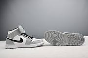 Nike Air Jordan 1 Mid Light Smoke Grey 554724-092 - 2