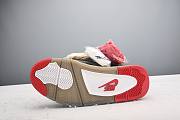 OFF-WHITE x Nike air jordan 4 CV9388-001 - 3