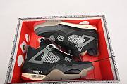 OFF-WHITE x Nike air jordan 4 CV9388-001 - 5