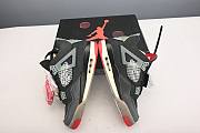 OFF-WHITE x Nike air jordan 4 CV9388-001 - 6