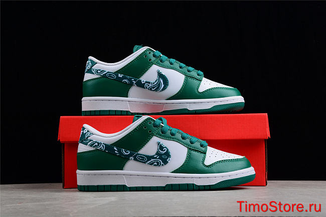 Nike Dunk Low Essential Paisley Pack Green  DH4401-102 - 1