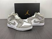 Nike Air Jordan 1 Mid Linen 554724-082 - 1