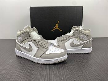 Nike Air Jordan 1 Mid Linen 554724-082