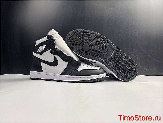 Nike Air Jordan 1 Retro Black White (2014) 555088-010 - 1