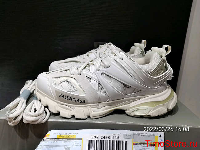 Ba1enc1age Track3.0 Trainers White  - 1