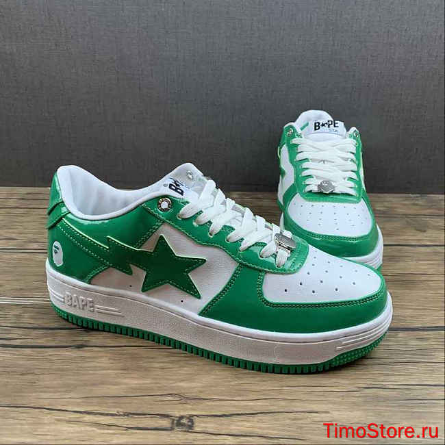 BAPE STA LOW green - 1
