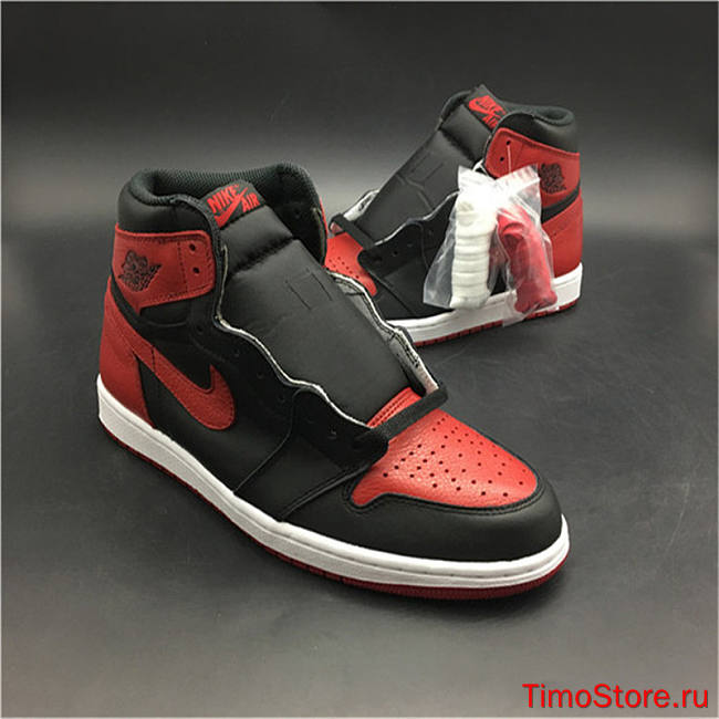 Nike Air Jordan 1 Retro High Bred Banned (2016) 555088-001 - 1