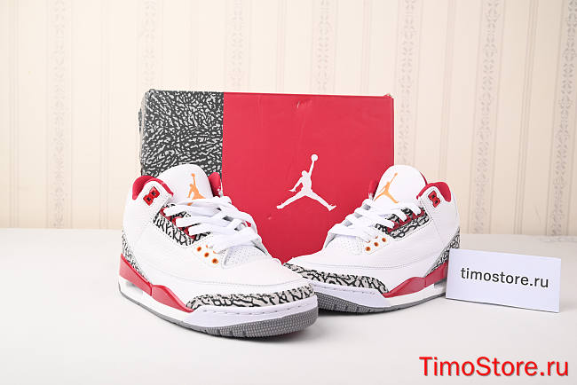 Nike Air Jordan 3 Retro Cardinal Red CT8532-126 - 1