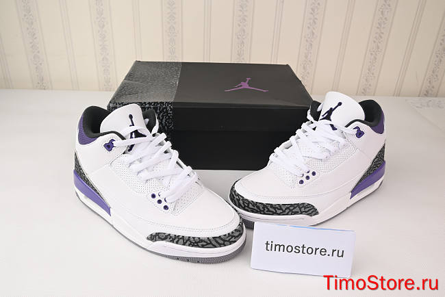 Nike Air Jordan 3 Retro Dark Iris CT8532-105 - 1