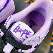 A Bathing Ape Bape SK8 Sta Purple - 3