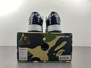 A Bathing Ape Bape Sta Low Black  001FWH701001_BLK_A - 4