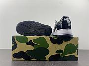 A Bathing Ape Bape Sta Low Black  001FWH701001_BLK_A - 6