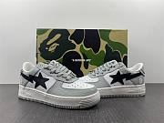 A Bathing Ape Bape Sta Low Grey Black 1H70-291-002 - 1