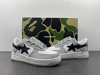 A Bathing Ape Bape Sta Low Grey Black 1H70-291-002