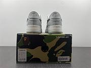 A Bathing Ape Bape Sta Low Grey Black 1H70-291-002 - 3