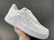 A Bathing Ape Bape Sta Low White Leather (2020) 1G80191007-WHT - 4