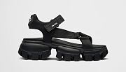 Proda  thunder ridged-sole sandals black - 4