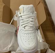 1ouis Vu1tton x Nike Air force 1 low white - 4