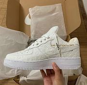 1ouis Vu1tton x Nike Air force 1 low white - 5