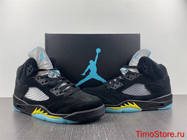 Nike Air Jordan 5 Retro auqa - 1