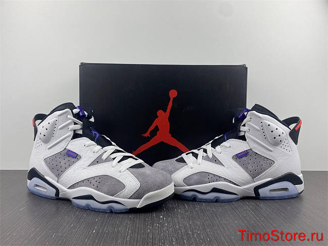 Nike Air Jordan 6 Retro Flight Nostalgia CI3125-100 - 1