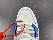 Nike Air Jordan 1 Retro High Off-White Blue  and white aQ0818-168 - 5