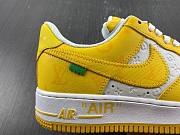 1ouis Vu1tton x Nike Air force 1 low yellow - 2