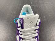 1ouis Vu1tton x Nike Air force 1 low purple - 4
