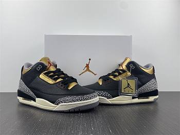 Nike  Air Jordan 3 WMNS “Black Gold”