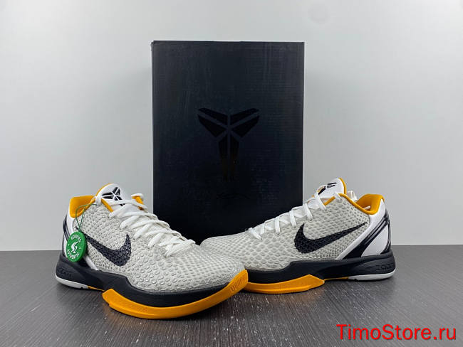 Nike Zoom Kobe 6 White Del Sol 436311-101 - 1