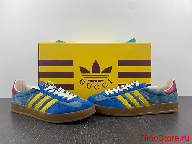 Adidas x Gvcci Gazelle Blue 7078489STU04860 - 1