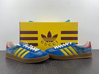 Adidas x Gvcci Gazelle Blue 7078489STU04860