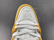 1ouis Vu1tton Traniner Yellow Monogram Denim White 1A9JHB  - 2
