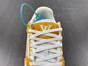 1ouis Vu1tton Traniner Yellow Monogram Denim White 1A9JHB  - 6