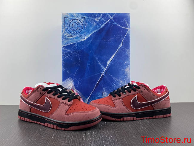 Nike SB Dunk Low Concepts Red Lobster 313170-661 - 1
