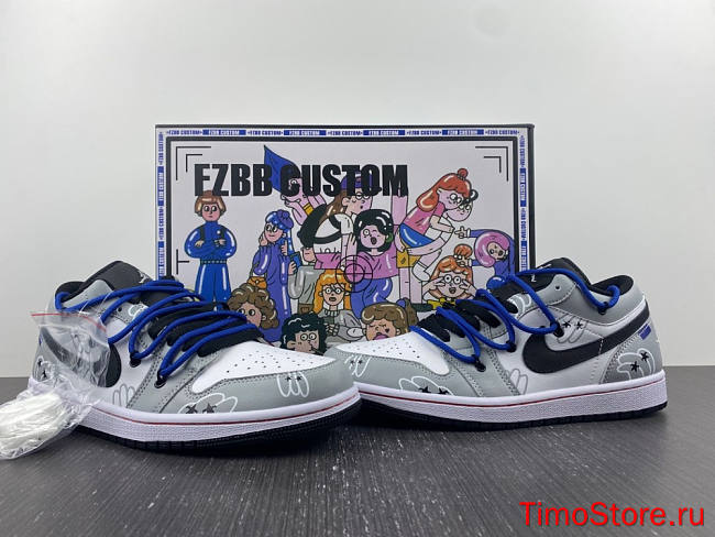 Nike Air Jordan 1 Low TeamA- AJ 553558-062 - 1