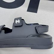 Chene1 Dad Sandals black  Rubber Sandals - 5