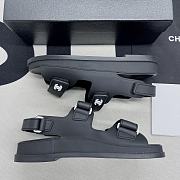Chene1 Dad Sandals black  Rubber Sandals - 3