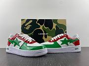 A Bathing Ape Bape Sta Green Red  - 1