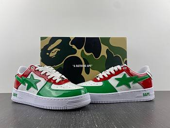 A Bathing Ape Bape Sta Green Red 