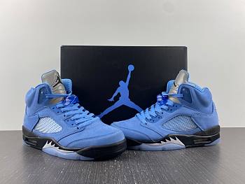 Air Jordan 5 Retro Blue Suede 