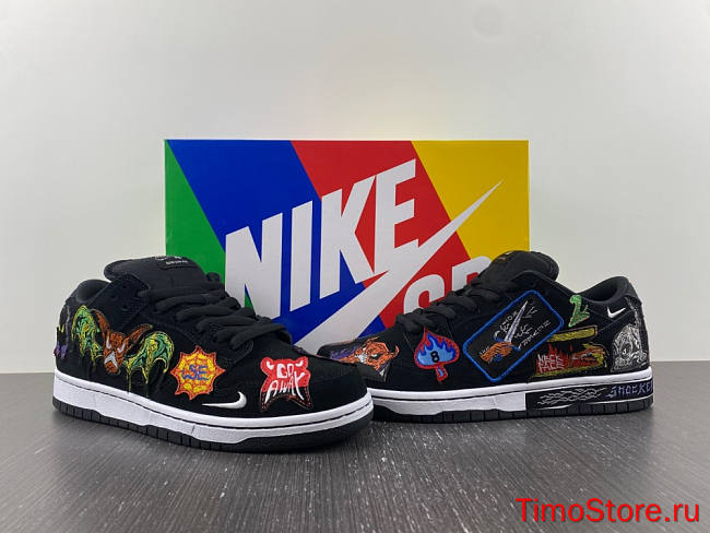 Nike SB Dunk Low Neckface DQ4488-001 - 1