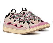 LANVIN Curb sneakers    pink/black - 6