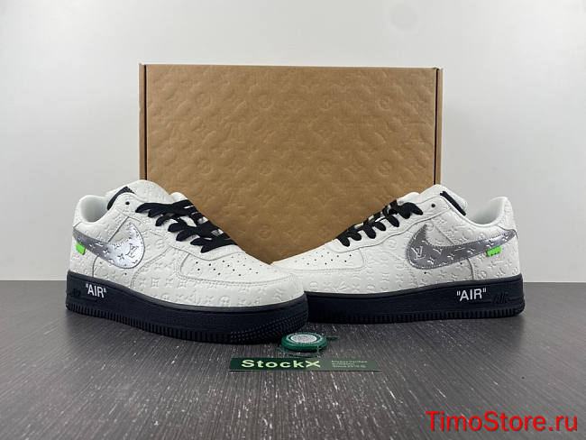 1ouis Vu1tton x Nike Air force  -black - 1