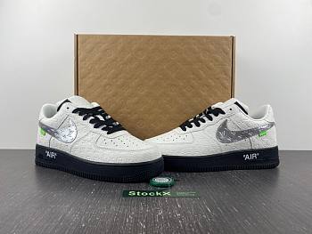1ouis Vu1tton x Nike Air force  -black
